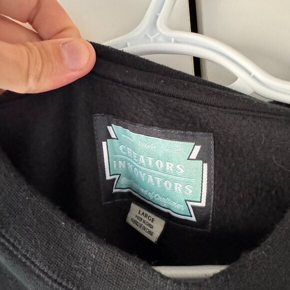 Vissla Creators Innovators Crew Neck Jersey Sweater Man Large Black - Picture 5 of 6